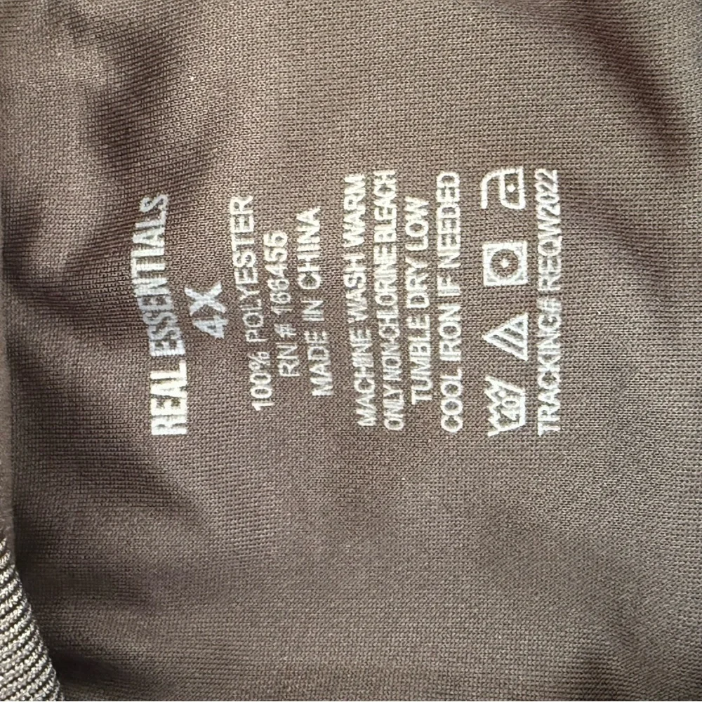 Real‎ Essentials Black Polo Shirt 4XL